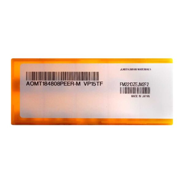 10 Insertos Aomt184808Peer-M Vp15Tf Mitsubishi - Imagen 5