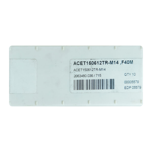 10 Insertos Acet150612Tr-M14 F40M Seco - Imagen 5