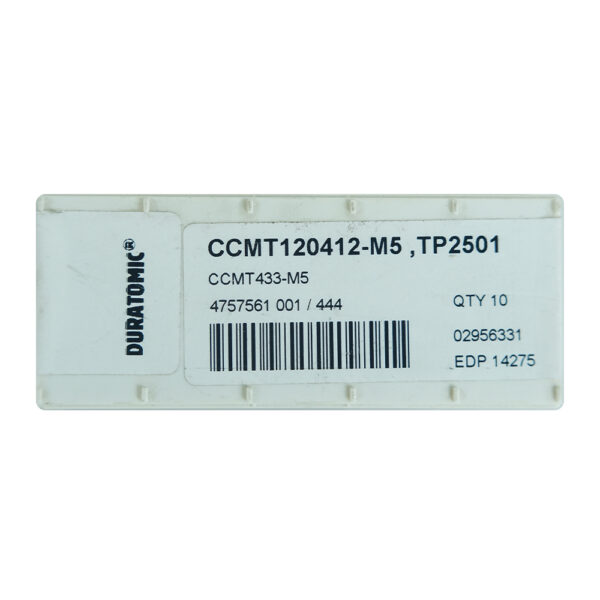 10 Insertos Ccmt433-M5 Tp2501 Seco - Imagen 5