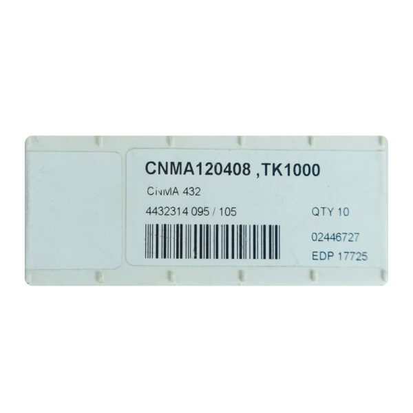 10 Insertos Cnma432 Tk1000 Seco - Imagen 5