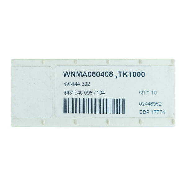 10 Insertos Wnma332 Tk1000 Seco - Imagen 5