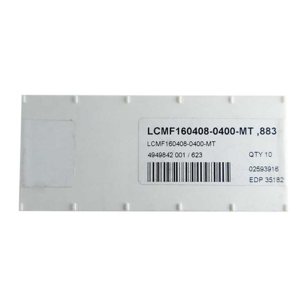 10 Insertos Lcmf 160408-0400-Mt 883 Seco - Imagen 5