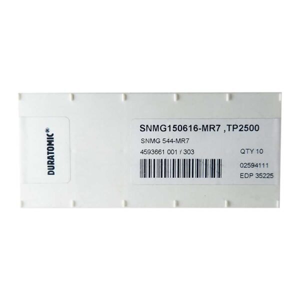 10 Insertos Snmg544-Mr7 Tp2500 Seco - Imagen 5