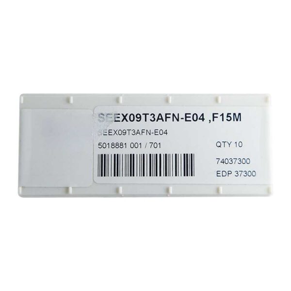 10 Insertos Seex 09T3Afn-E04 F15M Seco - Imagen 5