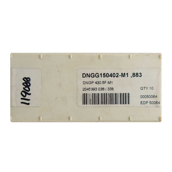 10 Insertos Dngp 430.5F-M1 883 Seco - Imagen 5