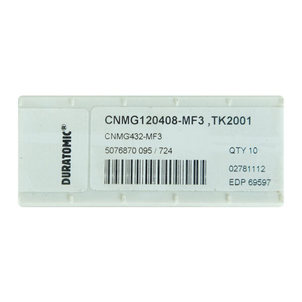 10 Insertos Cnmg432-Mf3 Tk2001 Seco - Imagen 5