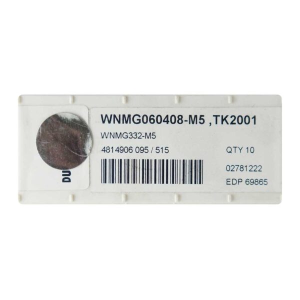 10 Insertos Wnmg332-M5 Tk2001 Seco - Imagen 5