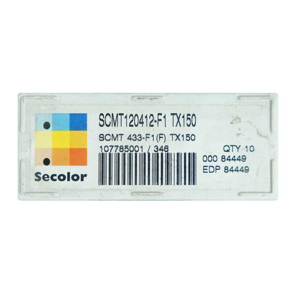 10 Insertos Scmt433-F1 Tx150 Seco - Imagen 5