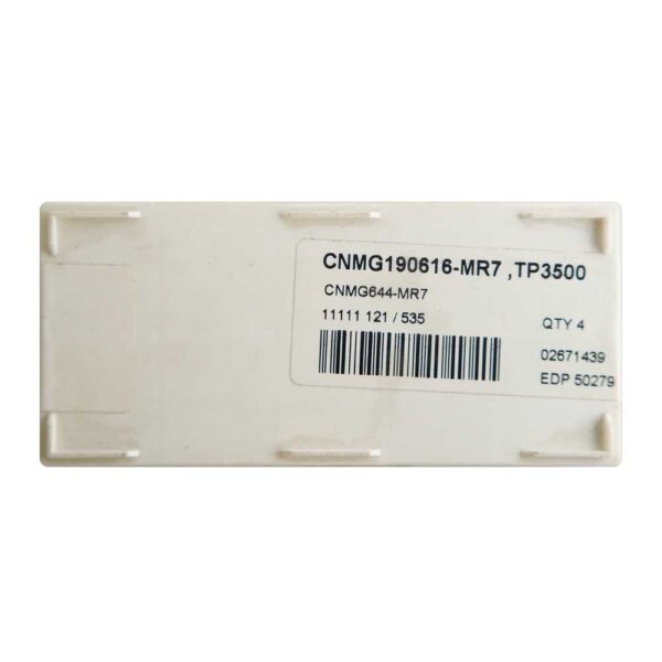 4 Insertos Cnmg644-Mr7 Tp3500 Seco - Imagen 5