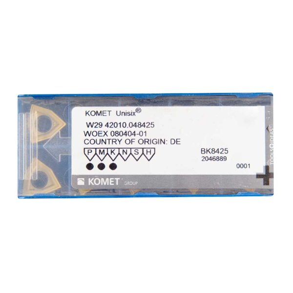 10 Insertos Woex 080404-01 Bk8425 Komet - Imagen 4