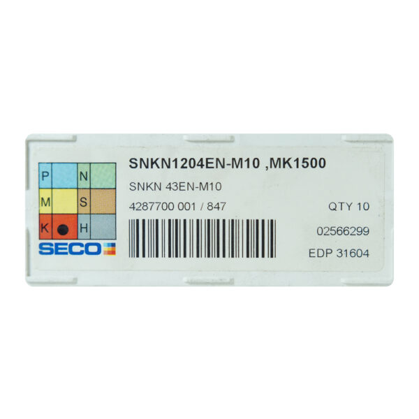 10 Insertos SNKN43EN-M10 MK1500 Seco - Imagen 5