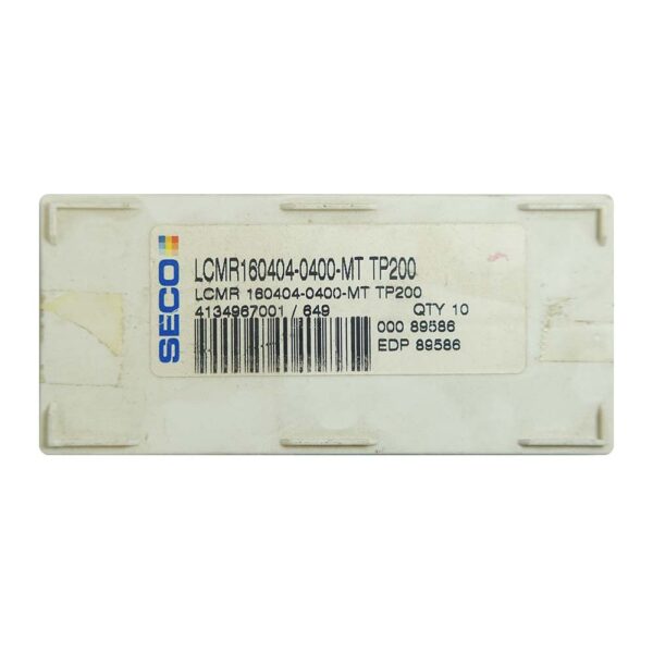 10 Insertos LCMR 160404-0400-MT TP200 Seco - Imagen 5