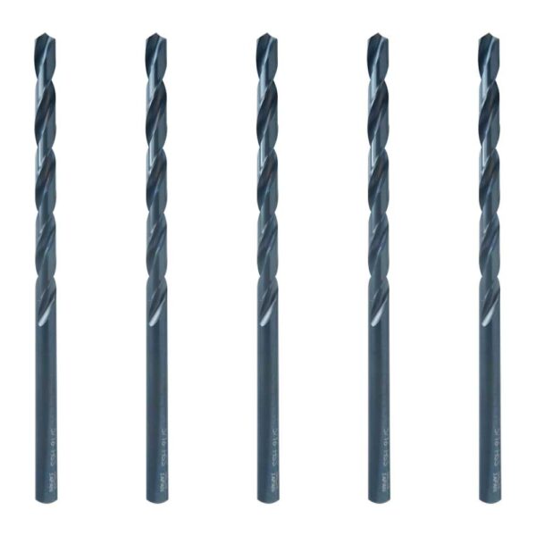 5 Brocas HSS 5/16" X 4" X 6-3/8" Nachi