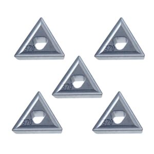 5 Insertos De Carburo Tpmm 2.521-46 370 Seco