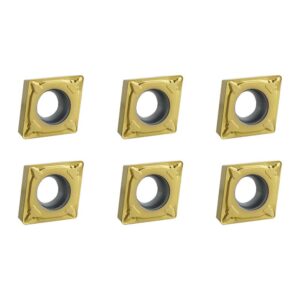 6 Insertos De Carburo Ccmt432-F1 Ts2000 Seco