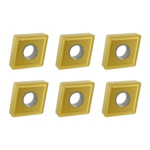 6 Insertos De Carburo Cnmg643-Mr4 Ts2500 Seco
