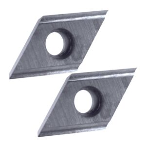 2 Insertos de Carburo 55° de 9 mm Allied Machine